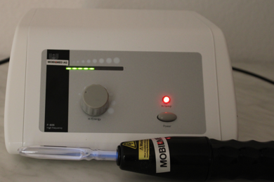 HOCHFREQUENZ MED-Modul mit Bergkristall-Elektrode